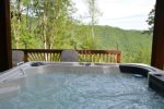 Beautiful Sheltered Hot Tub with View